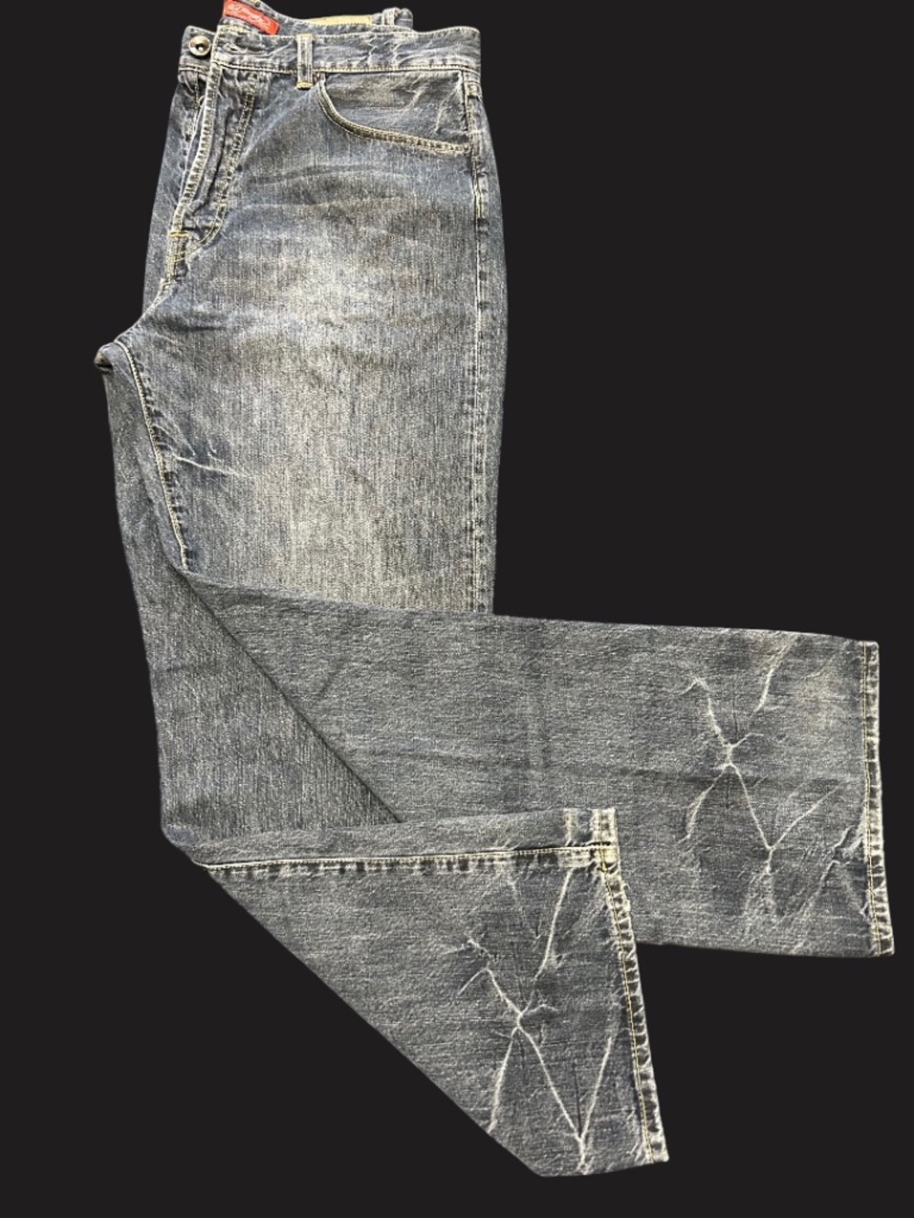 Ed Hardy Men Button Fly Jeans